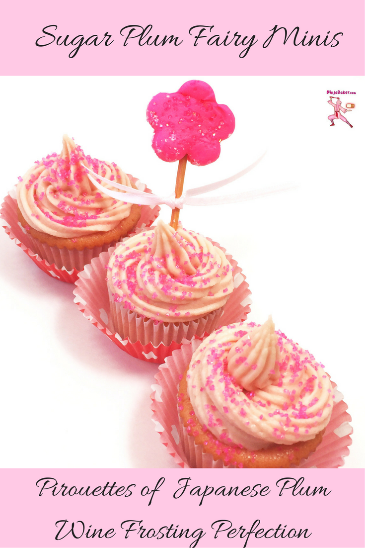 Japanese Sugar Plum Fairy Cupcakes